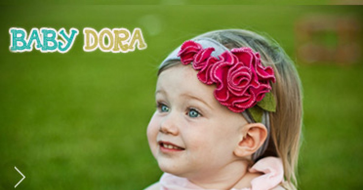Baby Dora Headband Models