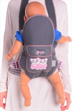 Sefamerve, Gray-Pink Bag GCL0007-08