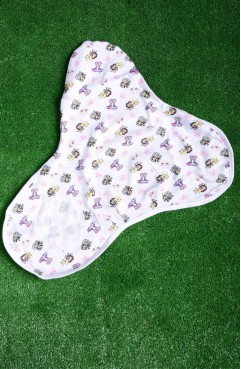 Sefamerve, White-Pink Baby Textile MYCY