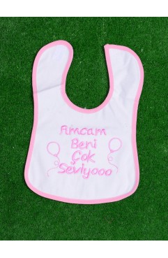 Sefamerve, Pink Baby Apron 0908AC-01