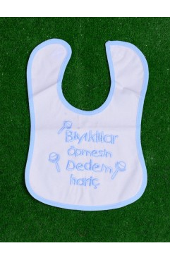 Sefamerve, Blue Baby Apron 0908D-02