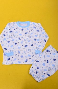 مدل جدید سیمونی دخترانه و پسرانهSefamerve, Pijama Takım 7715-02 Mavi