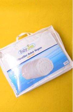 Sefamerve, Baby Jem Mikrofiber Bebe Yorganı Beyaz 310881