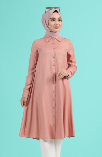 Beige-Rose Tunikas 8191-10