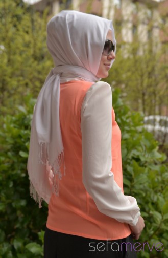 Sefamerve Kombin Bluz GLY 1021-01 Turuncu