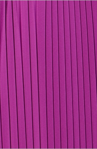 Flieder Hijab Kleider 7081-04