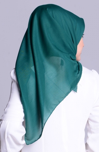  Serin Tülbent Eşarp AB-15 Yeşil