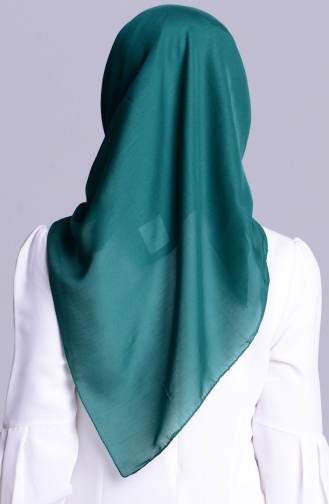  Serin Tülbent Eşarp AB-15 Yeşil