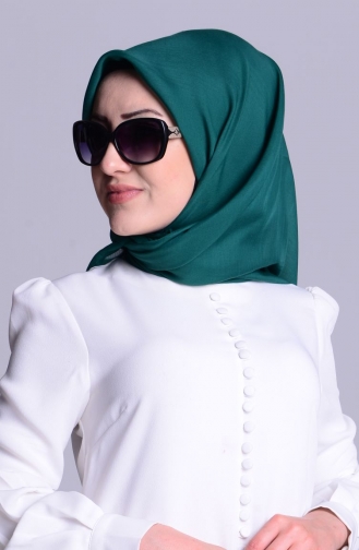  Serin Tülbent Eşarp AB-15 Yeşil