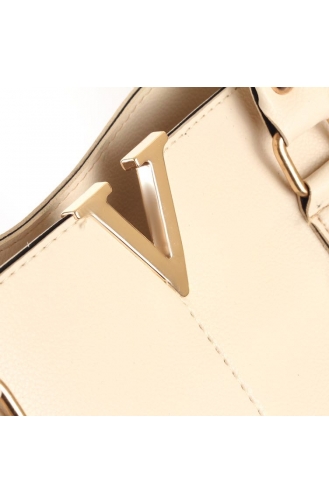 Sac D`épaule Crème 437-03