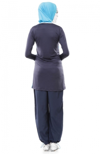 Turquoise Swimsuit Hijab 1073-04
