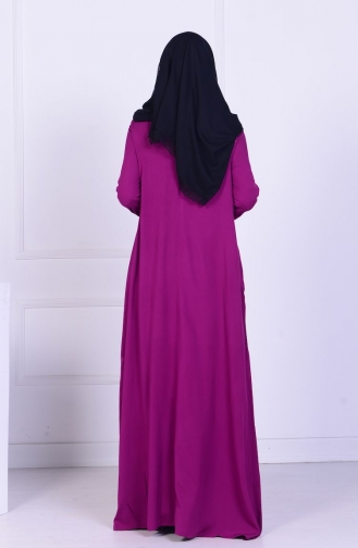 Zwetschge Hijab Kleider 0729-02