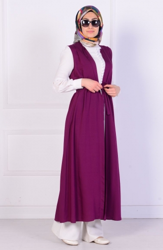 BENGISU Vest 4032-07 Plum 4032-07