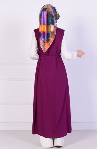 BENGISU Vest 4032-07 Plum 4032-07