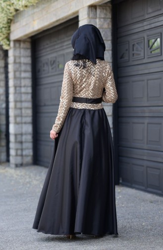 Gold Hijab Dress 52475-03