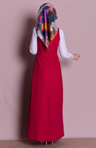 Cherry Hijab Dress 2115-01