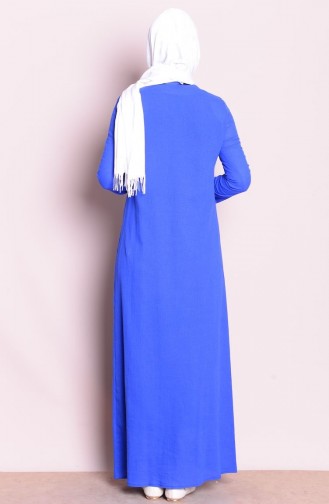 Saxe Hijab Dress 2485-14