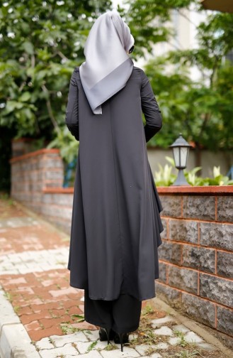 Tunik Pantolon İkili Takım 35700-02 Siyah
