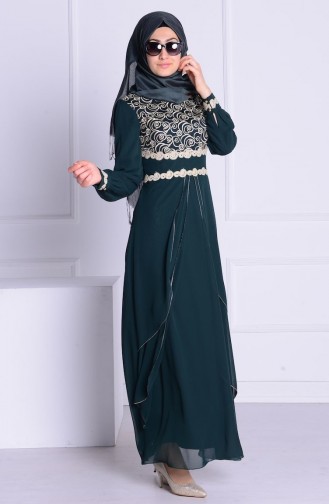 Robe Hijab Vert 52489-01