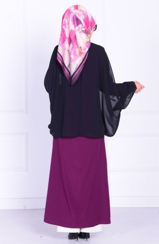 Light Purple Abaya 1050-02