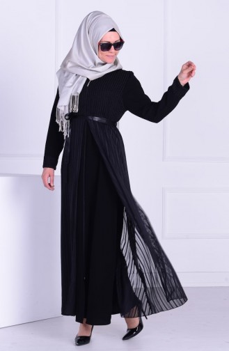 Black Abaya 1362-01