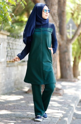 Green Tracksuit 0325-05