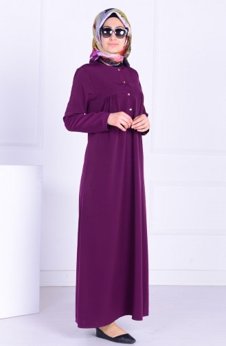 Zwetschge Hijab Kleider 1030-02