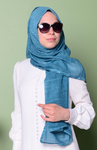 Cotton Şal 7026-02 Yeşil