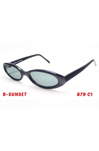 نظارة شمسية لون اسود  879C01