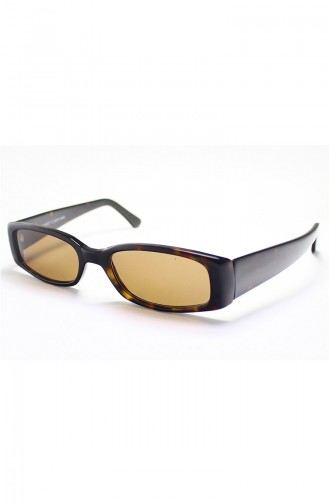 نظارات شمسية بتصميم معتق باللون البني 960C25