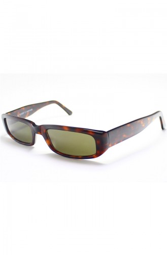 نظارات شمسية بتصميم معتق باللون الأسود 969C27