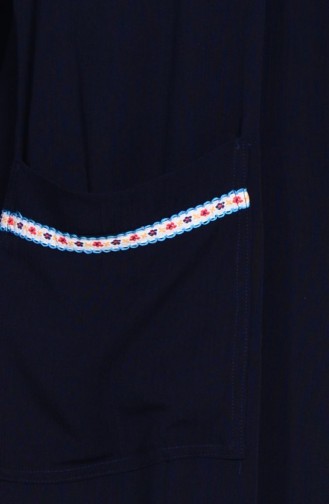Robe de Prière Viscose 1001-01 Bleu Marine 1001-01