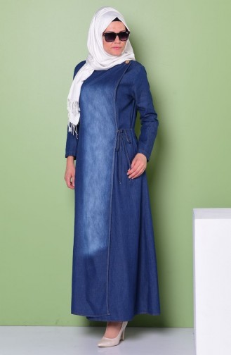 İpli Kot Ferace 1037-02 Lacivert