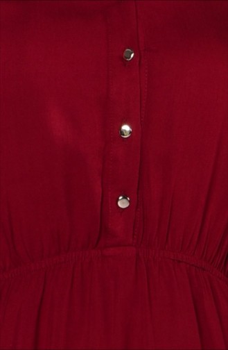 Robe Hijab Bordeaux 1033-04