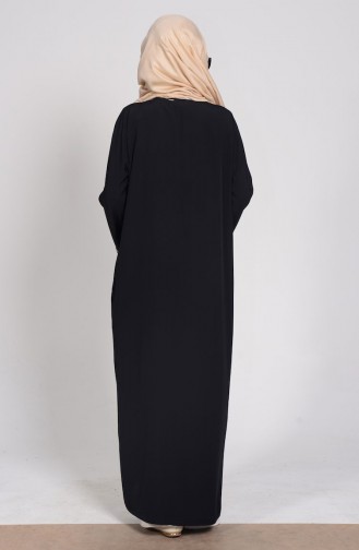 Robe Hijab Noir 1003-03