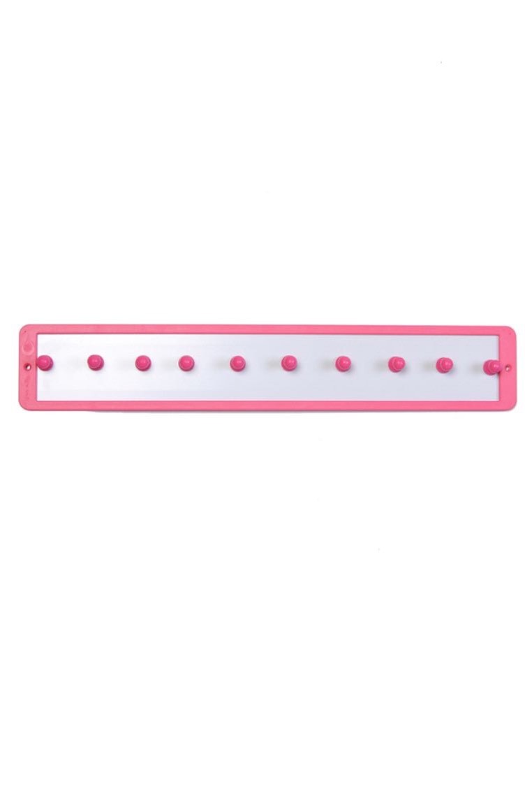 Mıknatıslı Şal Eşarp Askısı Düz 1856-02 Pembe