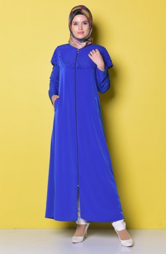 Saxon blue Abaya 3413-01