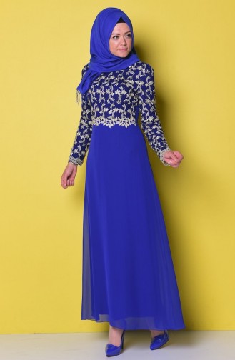 Robe Hijab Blue roi 52495-06