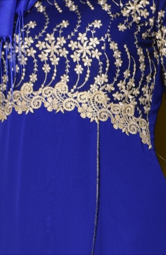 فستان أزرق 52497-02