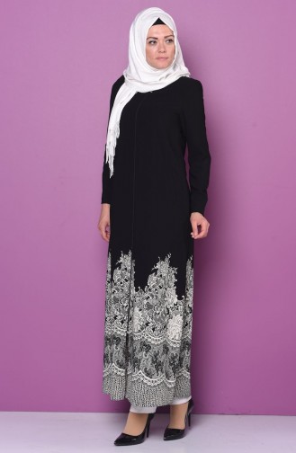 Ecru Abaya 0471-03