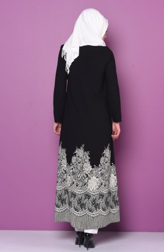 Abaya a Fermeture 0471-03 Ecru 0471-03