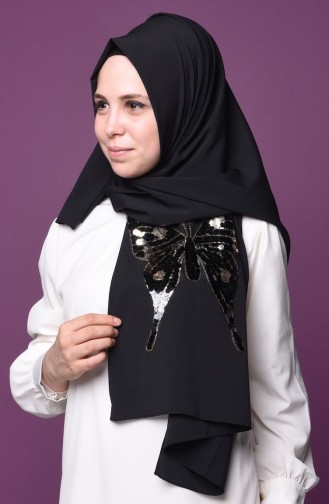 شال أسود 1321