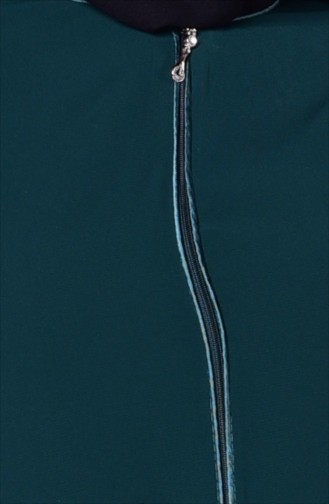 Emerald Green Abaya 0476-02