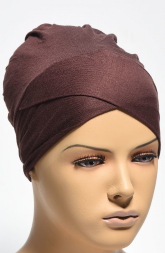 Bonnet Couleur Brun 01-12