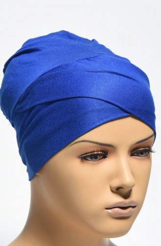 Bonnet XL Croisé 01 Bleu Roi 01-01