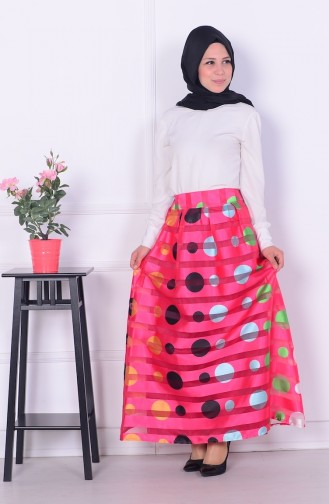 Fuchsia Skirt 2586A-02