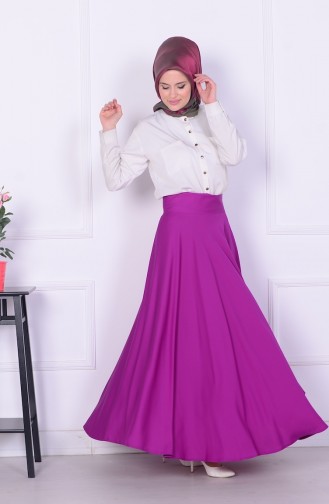 Purple Skirt 0402A-01