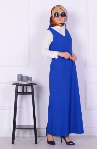 فستان أزرق 2516-06