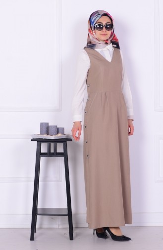 Mink Hijab Dress 2516-07