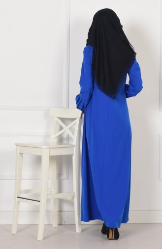 Robe Hijab Blue roi 2211-04